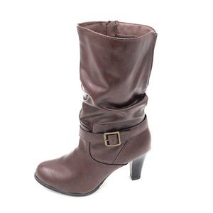 - Arizona Jean Co Absolute Chocolate Heeled Boots